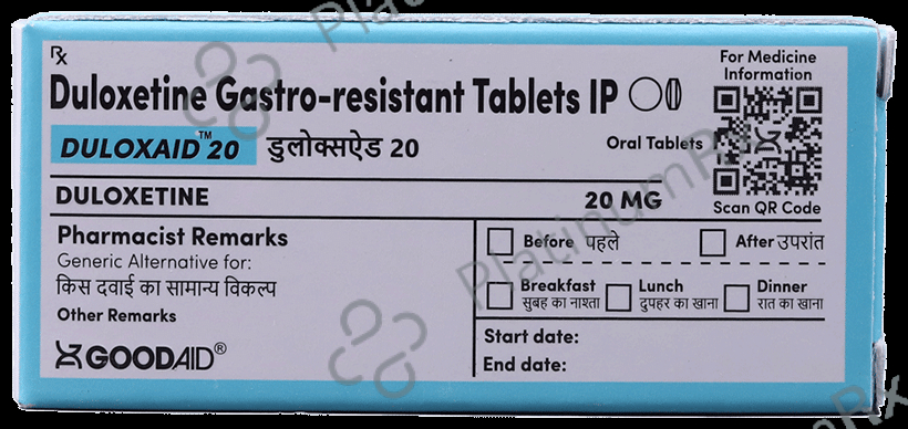 Duloxaid 20 Tablet