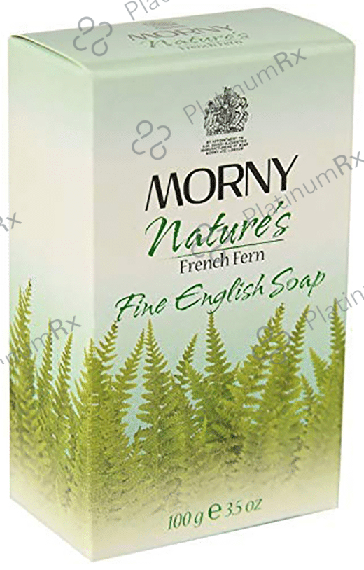Morny Nature's French Fern Fine English Soap