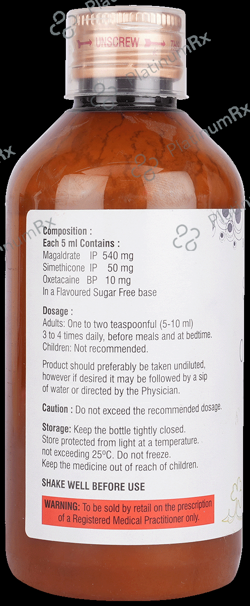 Macbate Mint Sugar Free Oral Suspension 200ml