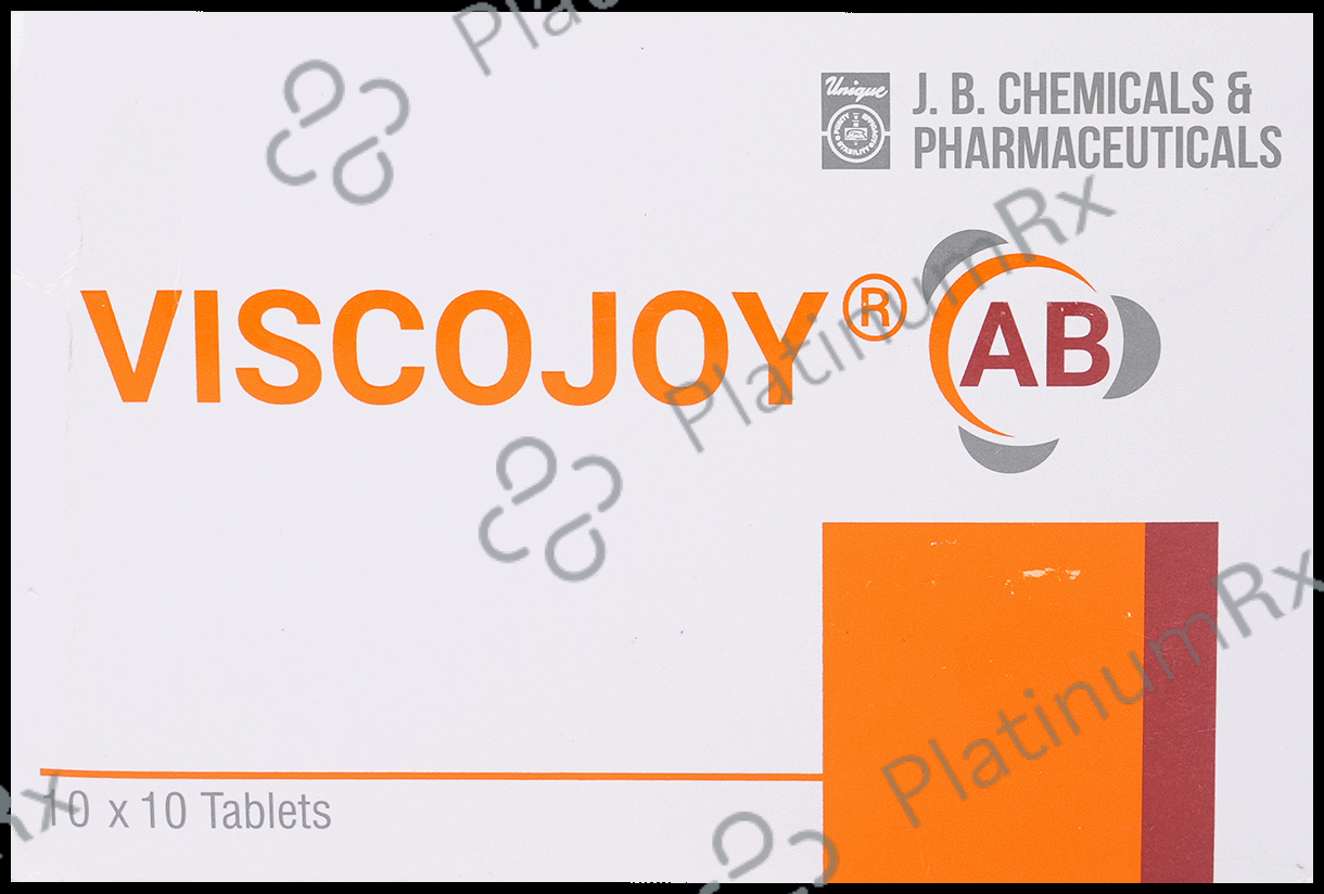 Viscojoy AB 100/600mg Tablet 10s