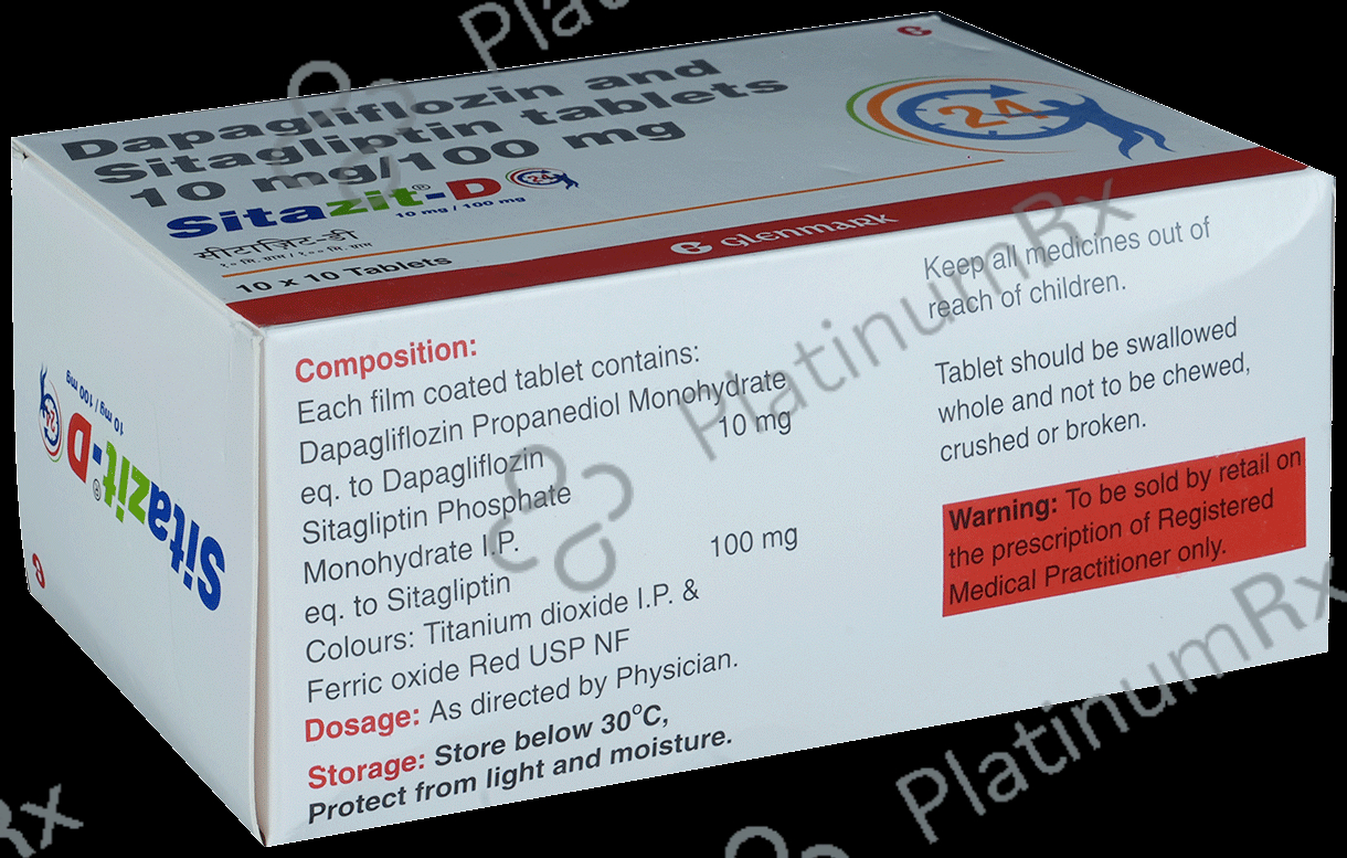 Sitazit D 10/100mg Tablet 10s