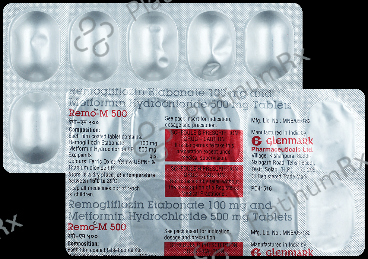 Remo M 500/100mg Tablet 10s