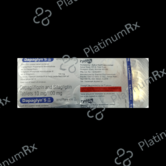 Dapaglyn S 10/100mg Tablet 10s