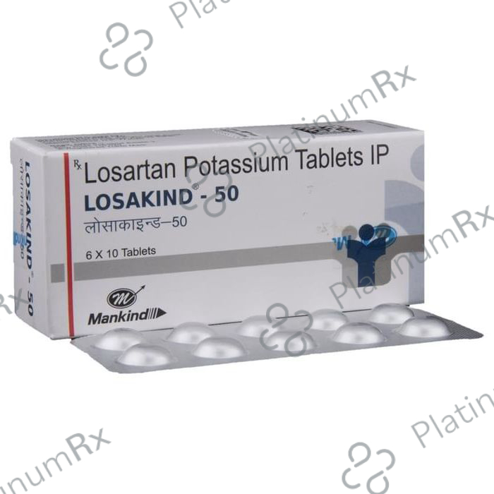 Losakind 50mg Tablet 10s