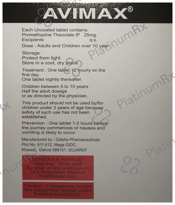 Avimax Tablet