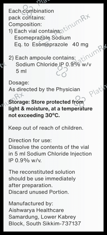 Notacid 40mg Injection