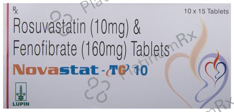 Novastat TG 10 160/10mg Tablet 15s
