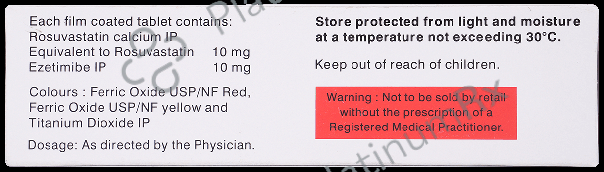 Novastat EZ 10/10mg Tablet 10s
