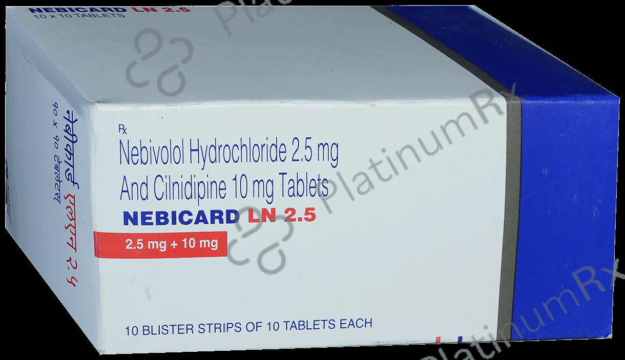 Nebicard LN 10/2.5mg Tablet 10s