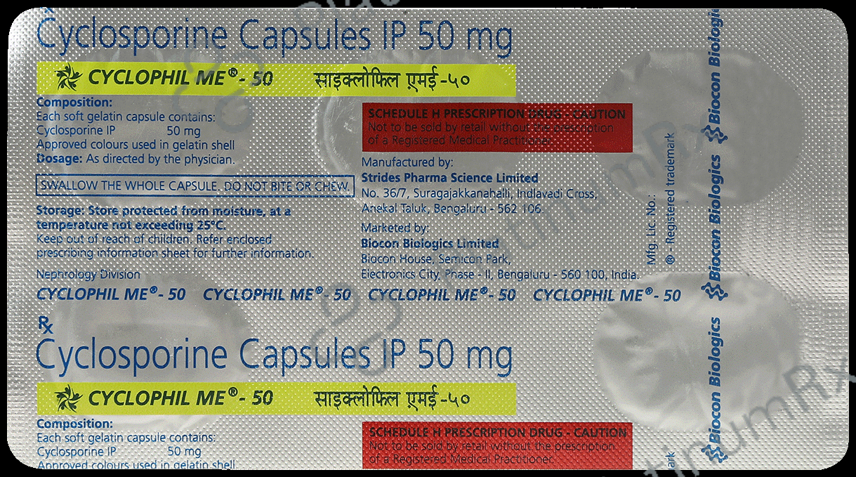 Cyclophil ME 50 Capsule