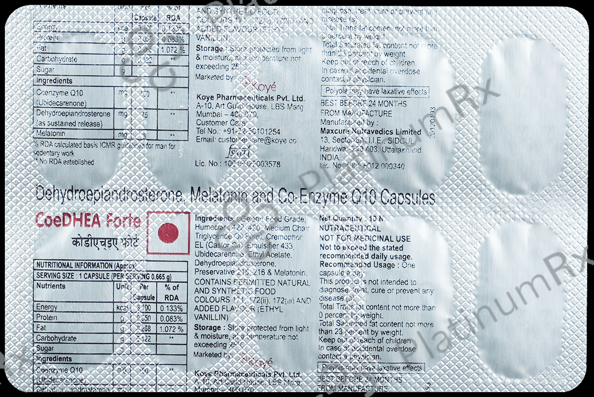 Coedhea Forte Soft Gelatin Capsule