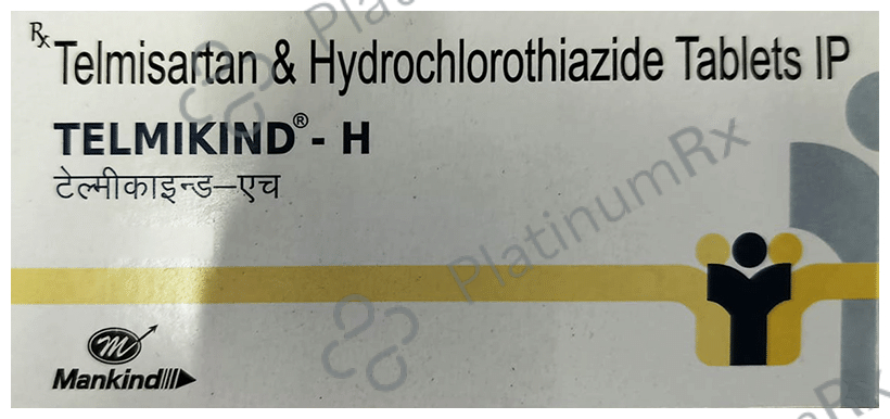Telmikind H 12.5/40mg Tablet 10s