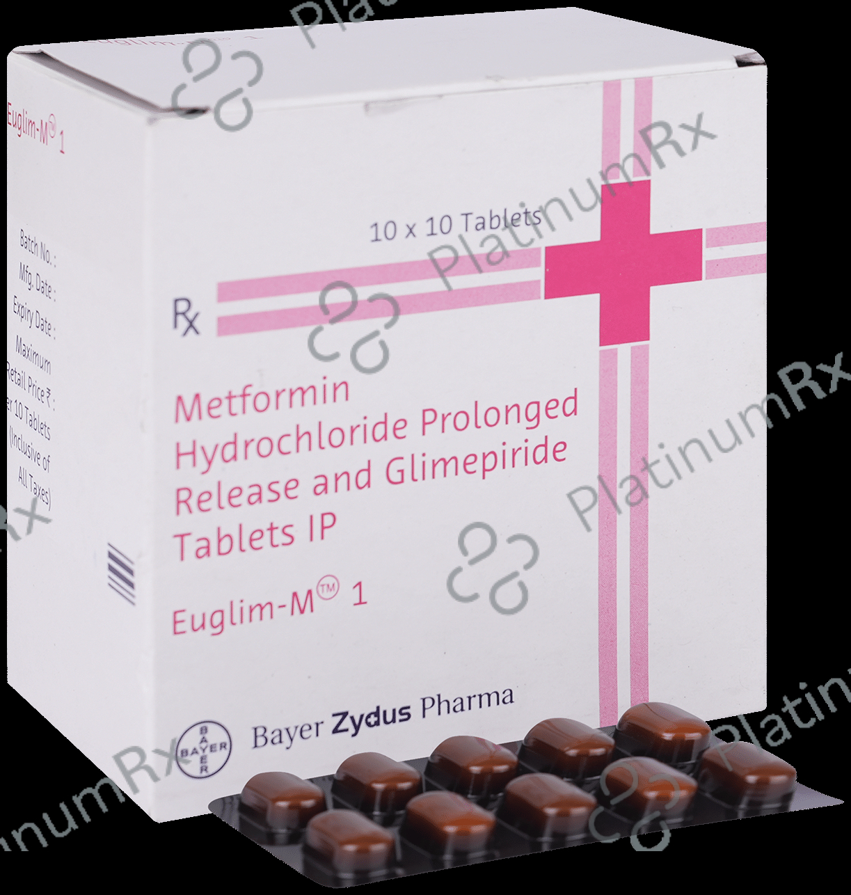 Euglim M 1/500mg Tablet PR 10s
