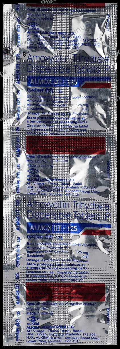 Almox DT 125mg Tablet 15s