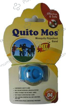 Quito Mos Mosquito Repellent Band Blue