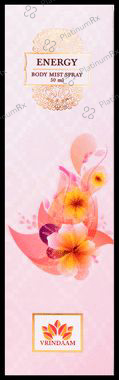 Vrindaam Energy Body Mist Spray
