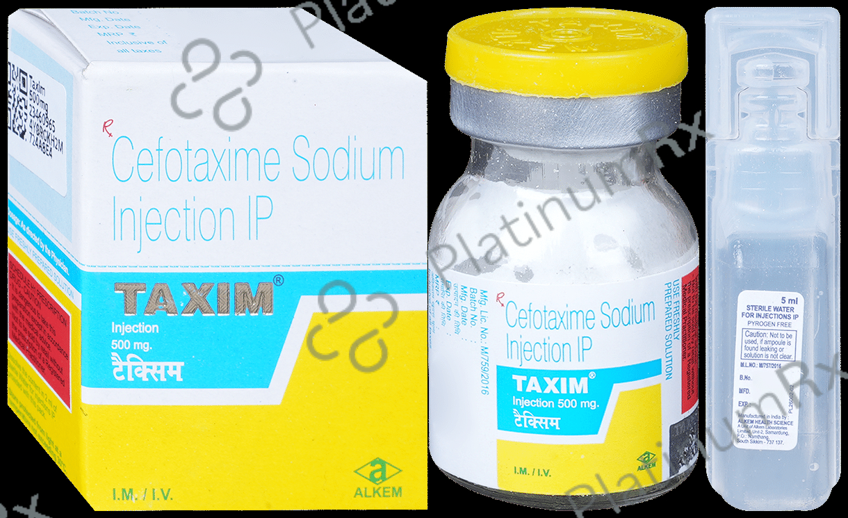Taxim 500mg Injection 2ml