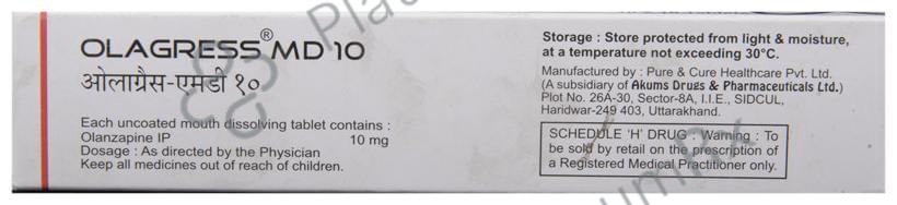 Olagress MD 10mg Tablet 10s