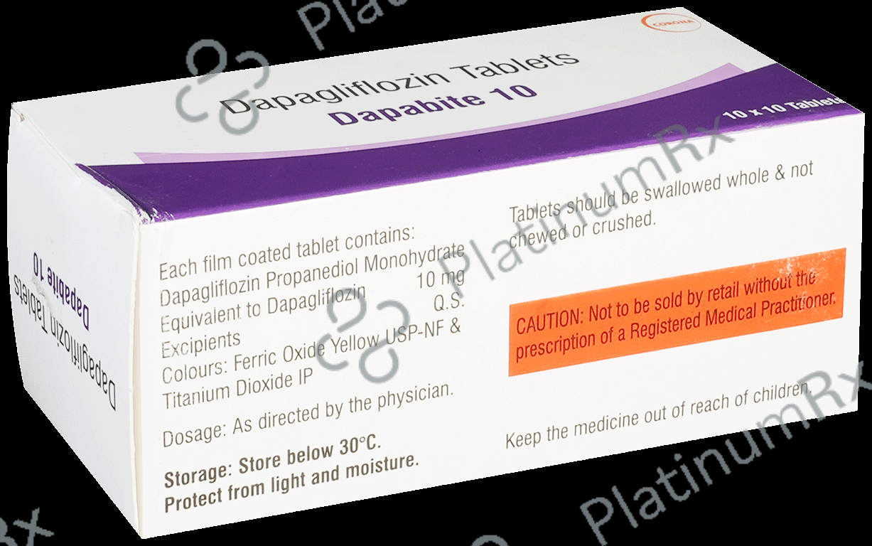 Dapabite 10mg Tablet 10s