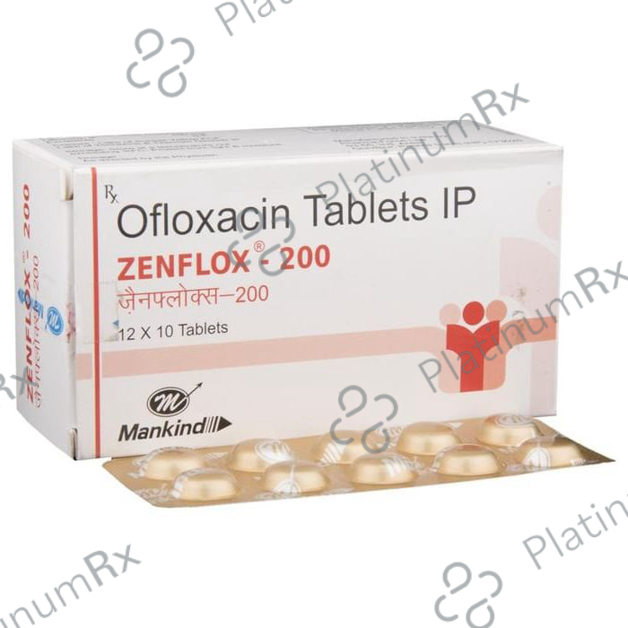 Zenflox 200mg Tablet 10s