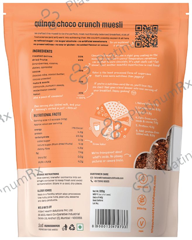 The Whole Truth Quinoa Choco Crunch