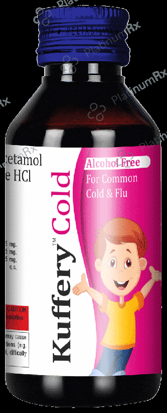 Kuffery Cold Oral Suspension Alcohol Free