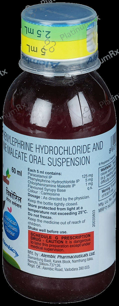 Wikoryl Oral Suspension American Ice Cream