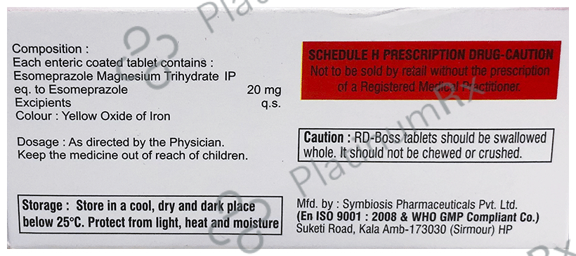 RD Boss 20mg Tablet