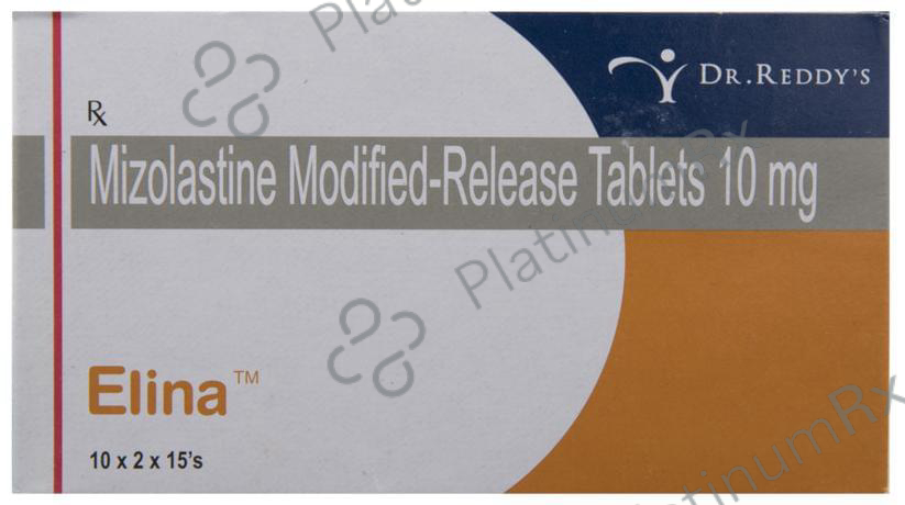 Elina 10mg Tablet MR 15s