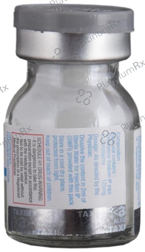 Taxim 125mg Injection 1s