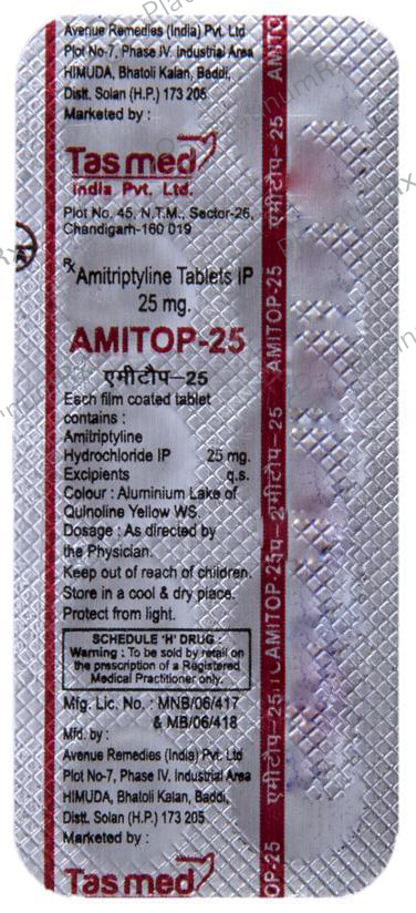 Amitop 25 Tablet