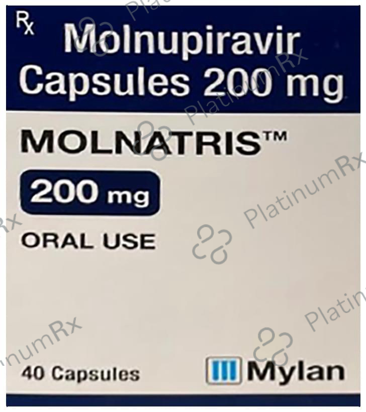 Molnatris 200mg Capsule