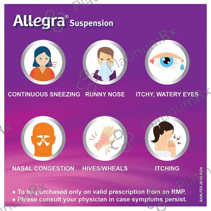 Allegra Suspension Raspberry & Vanilla