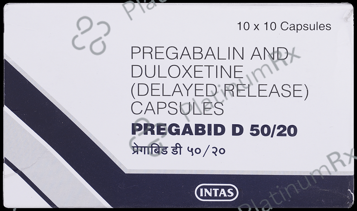 Pregabid-D 50/20 Capsule DR