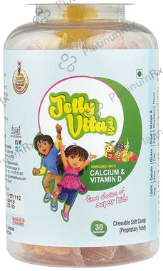 Jelly Vita Kids Gummies Enriched with Calcium & Vitamin D