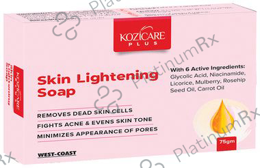Kozicare Plus Skin Lightening Soap (75gm Each) 3 Soap