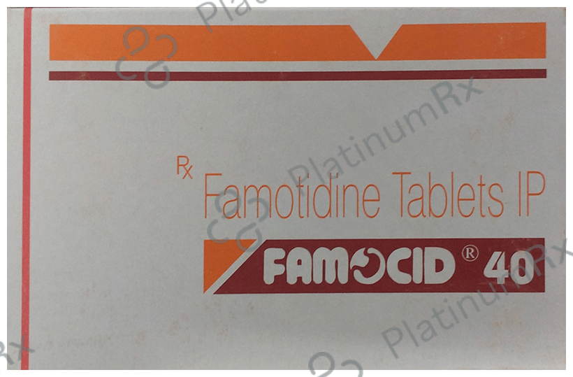 Famocid 40mg Tablet 14s