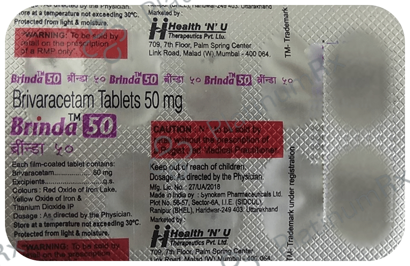 Brinda 50 Tablet