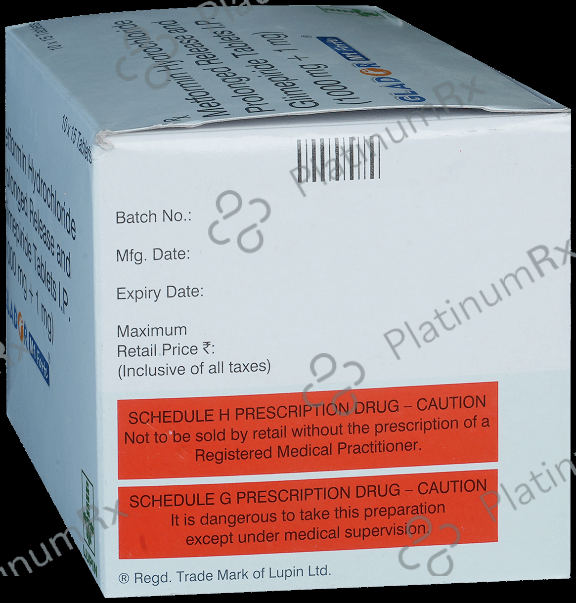 Glador M 1 Forte 1/1000mg Tablet PR 15s