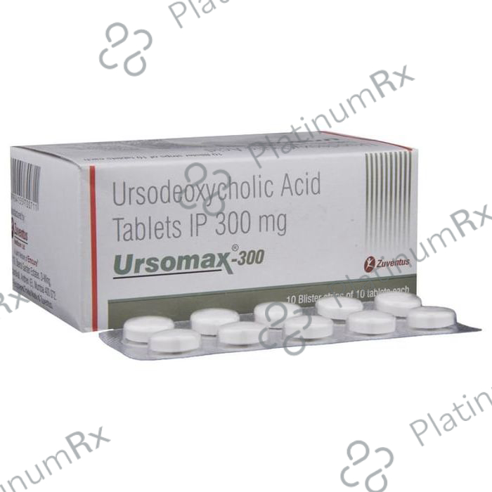 Ursomax 300mg Tablet 10s