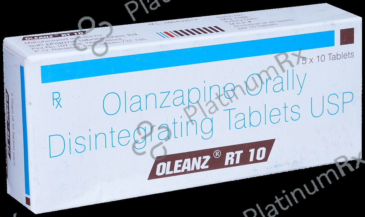 Oleanz RT 10mg Disintegrating Tablet 10s