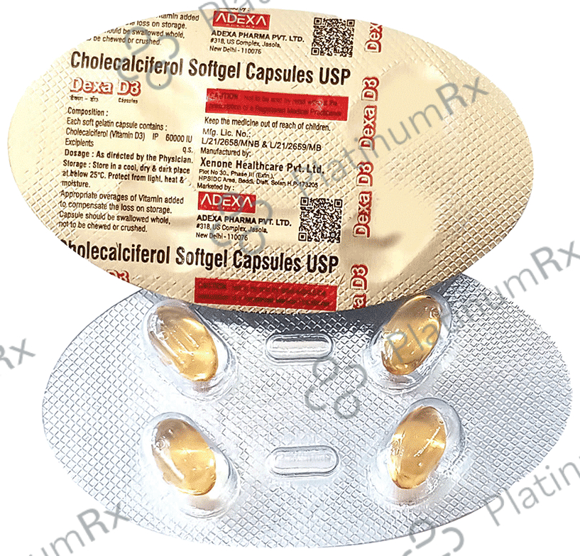 Dexa D3 Softgel Capsule