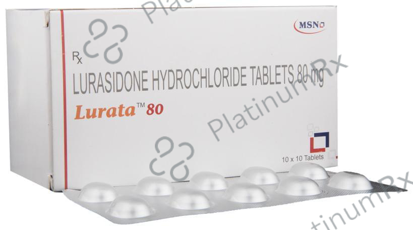 Lurata 80mg Tablet 10s