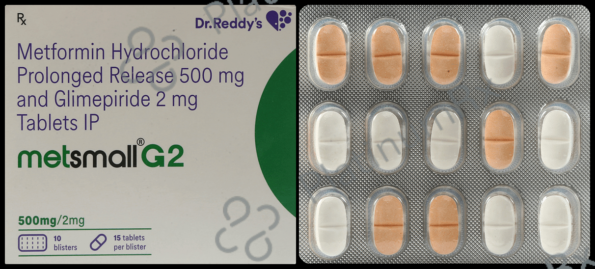 Metsmall G 2/500mg Tablet 15s