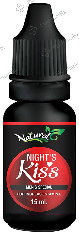Natural Night's Kiss Men's Special for Increase Stamina Oil