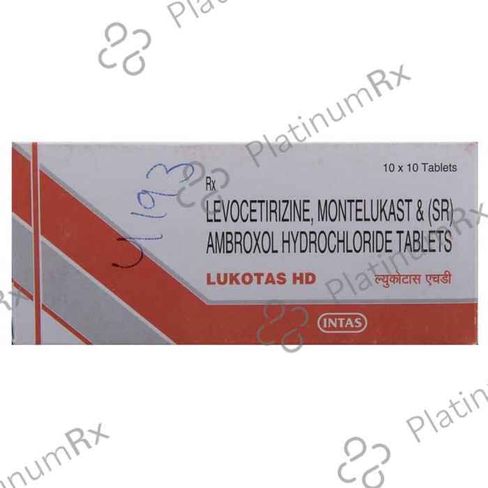 Lukotas HD 75/5/10mg Tablet SR 10s