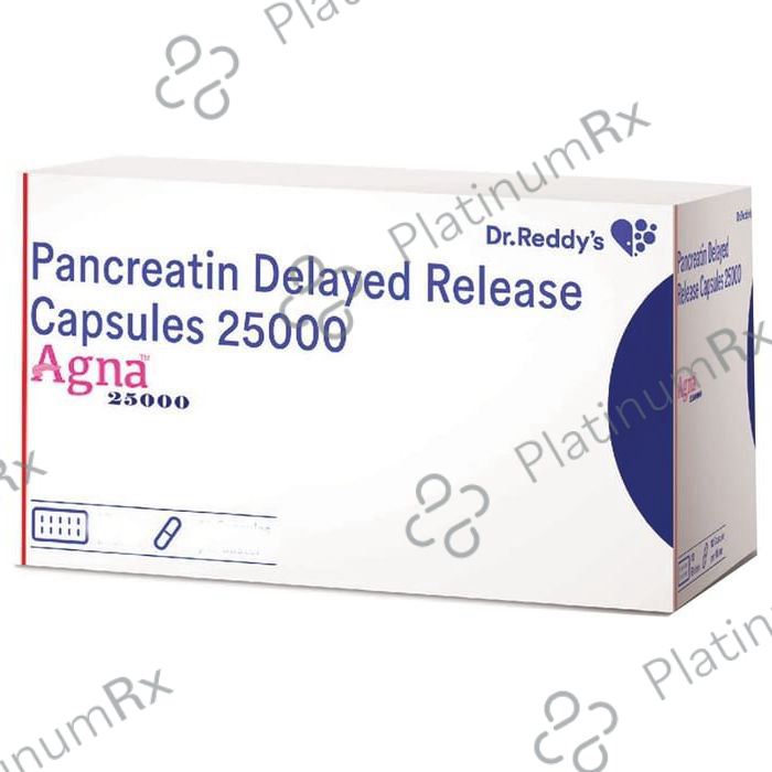 Agna 25000 350mg Capsule DR 10s