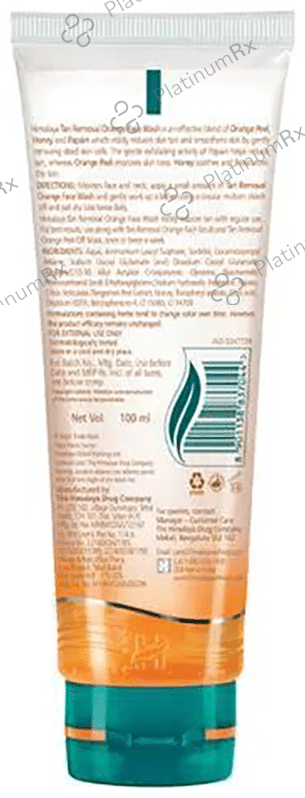 Himalaya Tan Removal Orange Face Wash