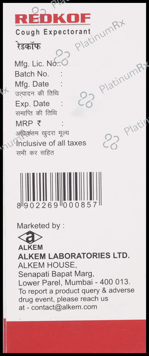Redkof Expectorant