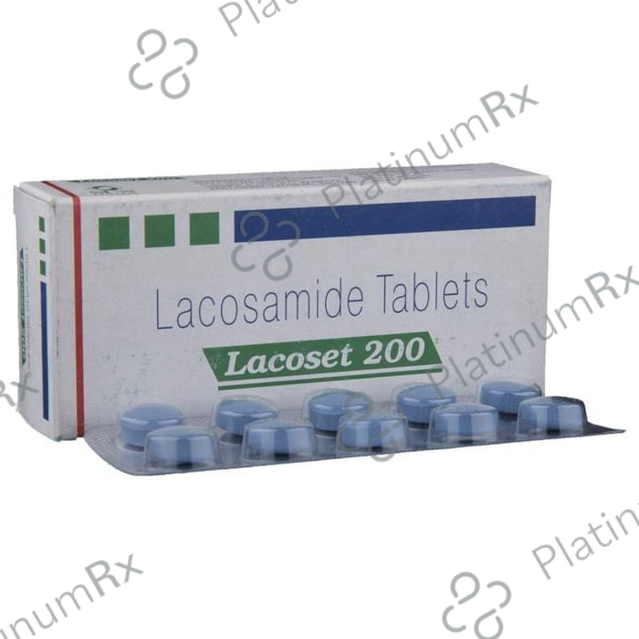 Lacoset 200mg Tablet 10s